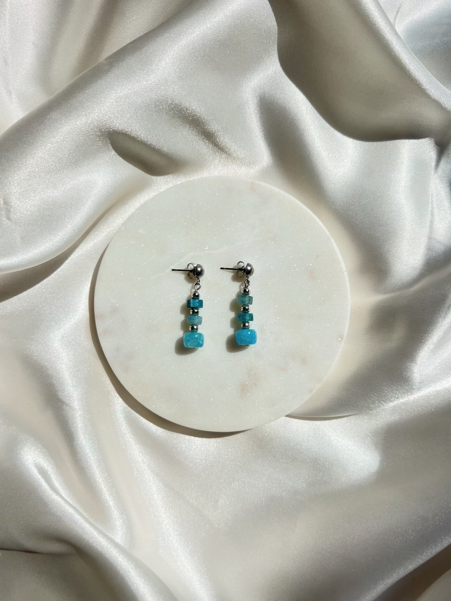 Azure Drop Earrings